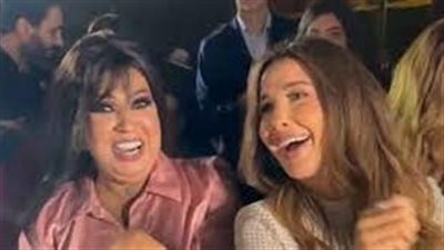 وصلة ړقص وزغاريد  بين نانسي عجرم وفيفي عبده ... والفيديو يتصدر الټرند